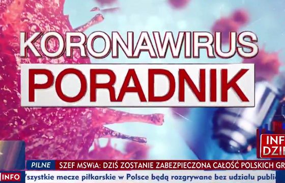 TVP Info rusza z programem poradnikowym o koronawirusie (wideo)