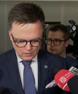 Matecki wszedł na dach Sejmu. Jest reakcja Hołowni