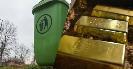 Koszmarna pomyłka Włocha. Wyrzucił złoto do kosza na śmieci