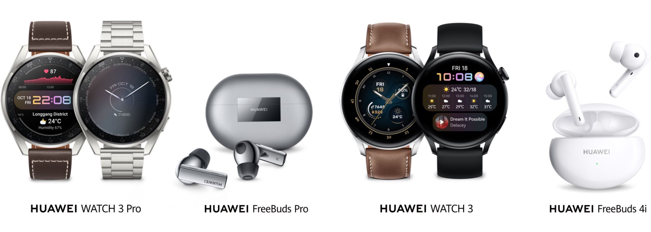 Huawei Watch 3 z HarmonyOS już w Polsce. Wraz z nim słuchawki FreeBuds 4 2