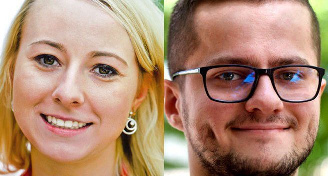 Ewelina Przastek i Przemysław Gajos w zespole Hanami Communications