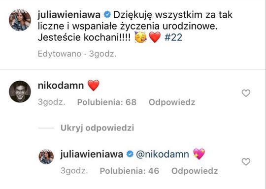 Julia Wieniawa chwali się nietypowym tortem urodzinowym