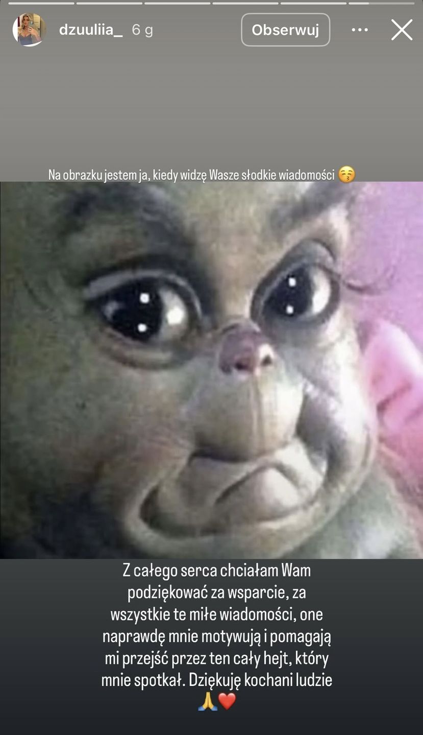 Julia z "Love is Blind" zabrała głos 