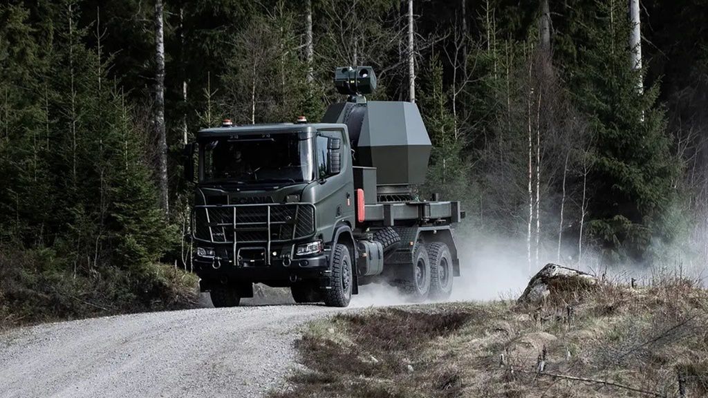 Tridon Mk 2 został opracowany w odpowiedni na masowe użycie dron