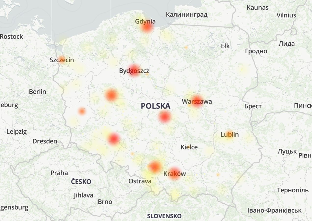Awaria X. Nie działa popularny serwis