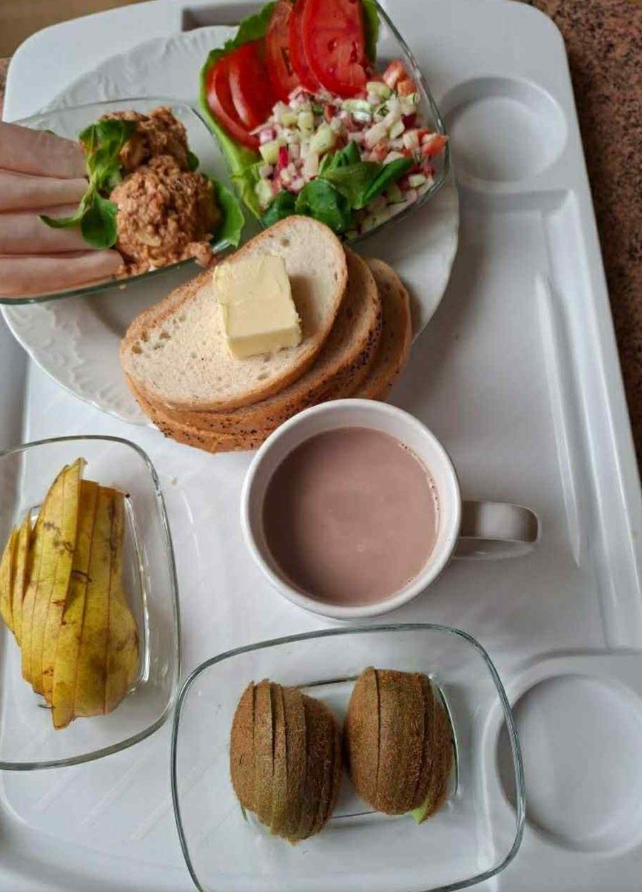 Danie ze szpitala w Chełmży opublikowane w grupie na Facebooku