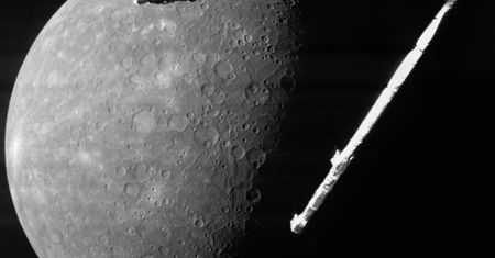 Rekordowo bliski przelot nad Merkurym. Sonda BepiColombo przesłała pierwsze zdjęcia