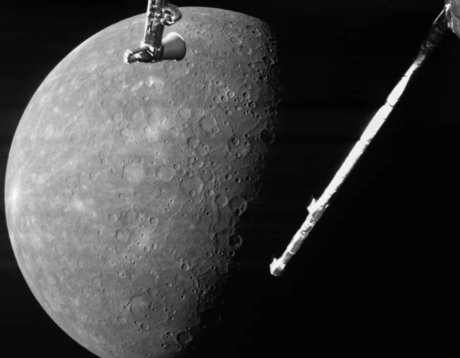 Sonda BepiColombo przesłała pierwsze zdjęcia Merkurego