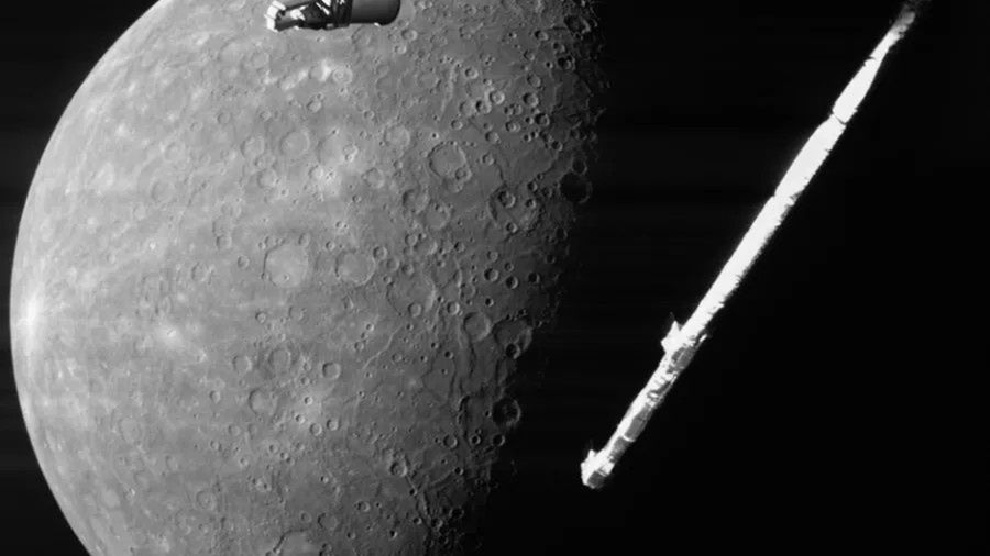 Sonda BepiColombo przesłała pierwsze zdjęcia Merkurego