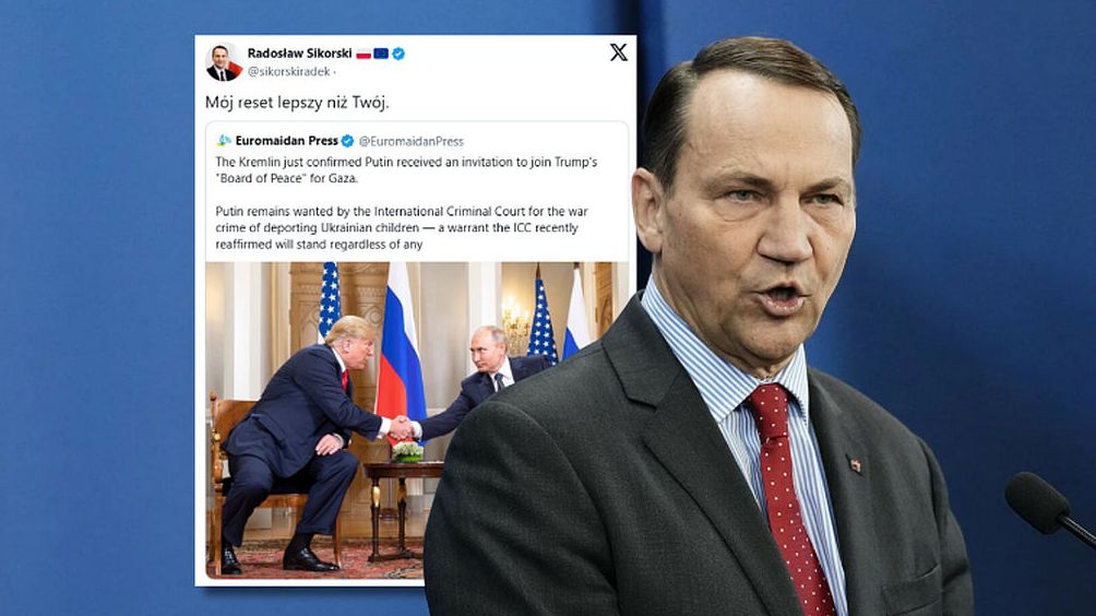 Radosław Sikorski skomentował zaproszenie Putina do Rady Pokoju