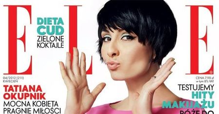 Wiosenna Tatiana na okładce "Elle" (FOTO)