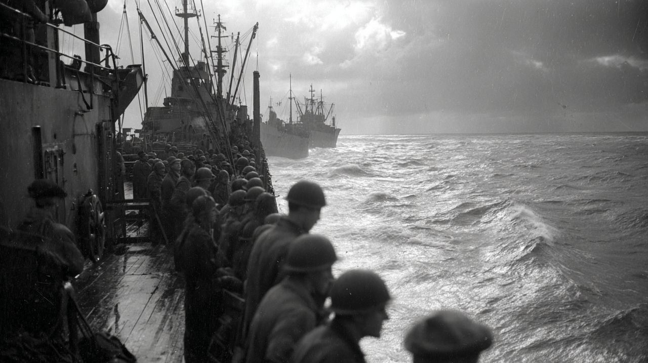 22 czerwca 1944: Sztorm, który niemal zatopił statek SS Poznań