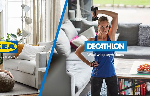 Decathlon i IKEA wymieniają się hasłami reklamowymi