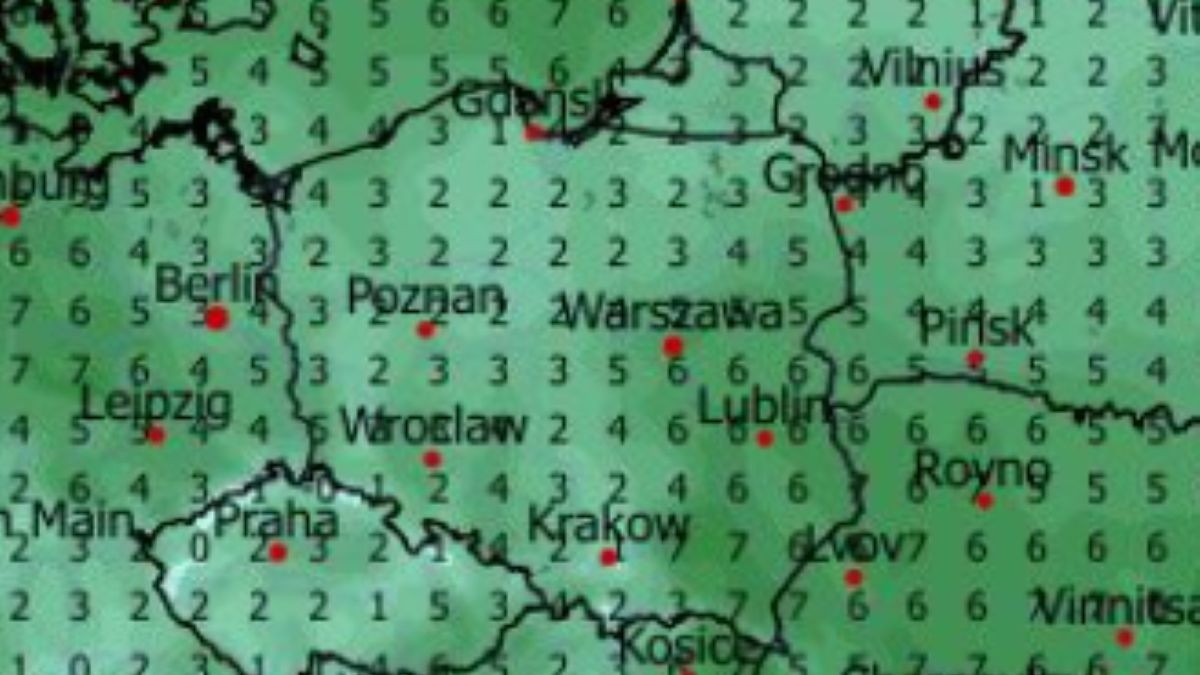 Prognoza IMGW na 3 i 4 grudnia