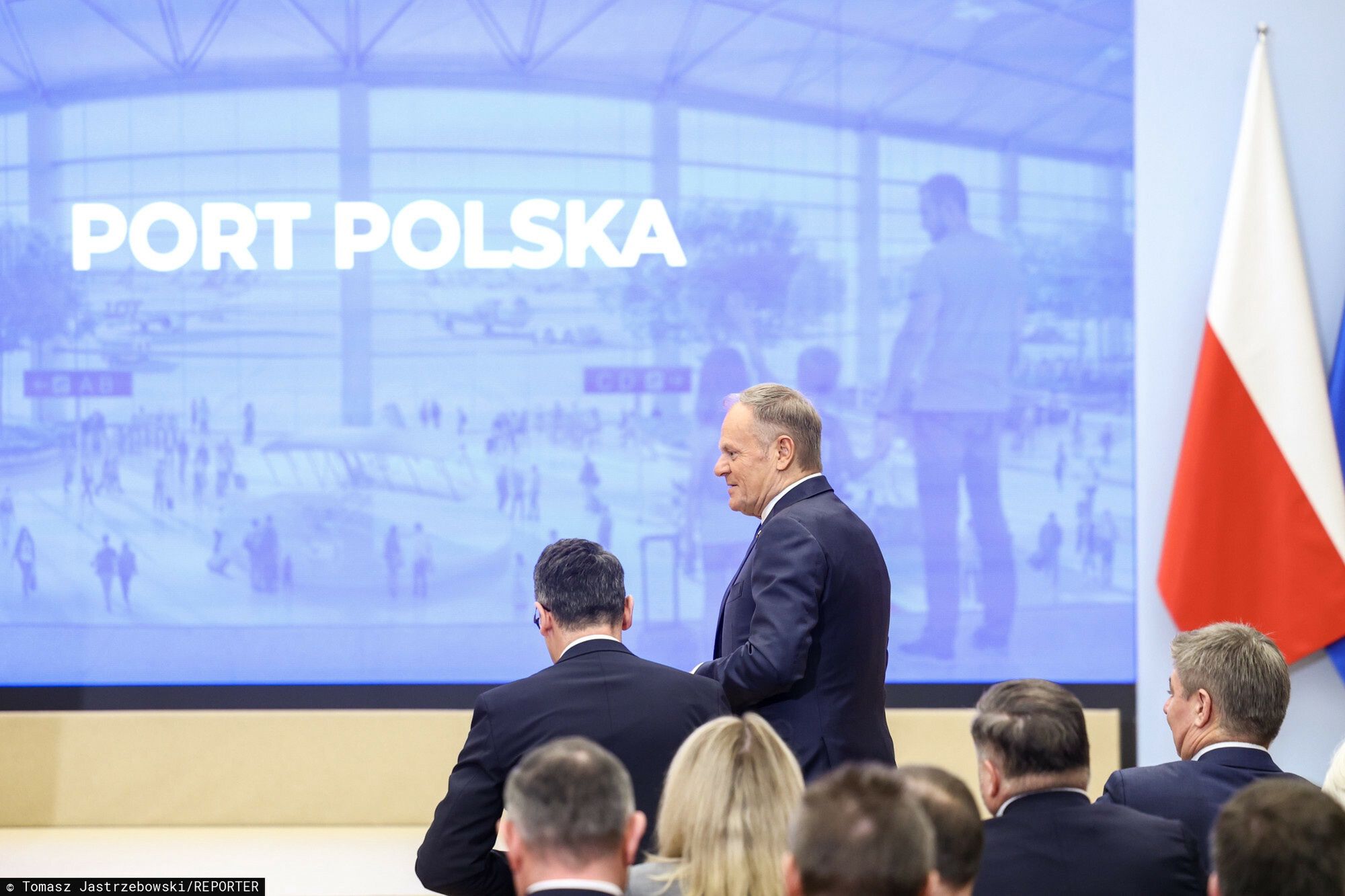 Premier Donald Tusk ogłosił nową nazwę dla CPK na konferencji