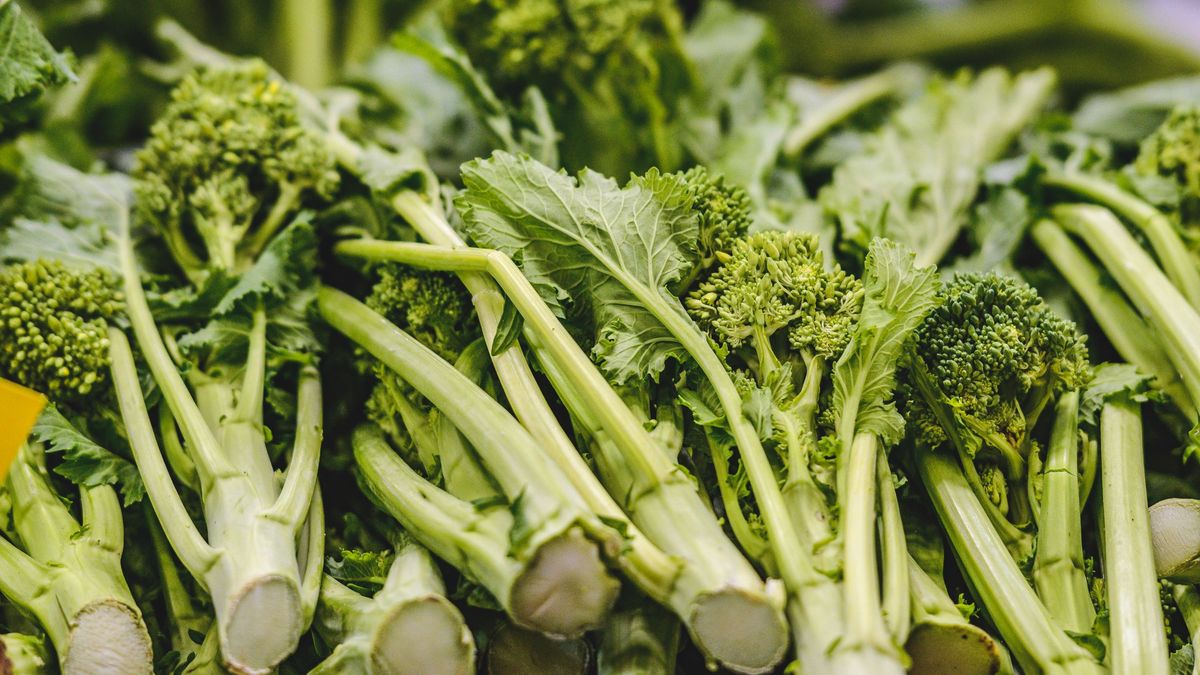 Rapini to warzywo o wysokiej wartości odżywczej.