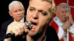 "Drażnią mnie pomniki Jana Pawła II". Wokalista Chumbywamby uderza w Kaczyńskiego i papieża