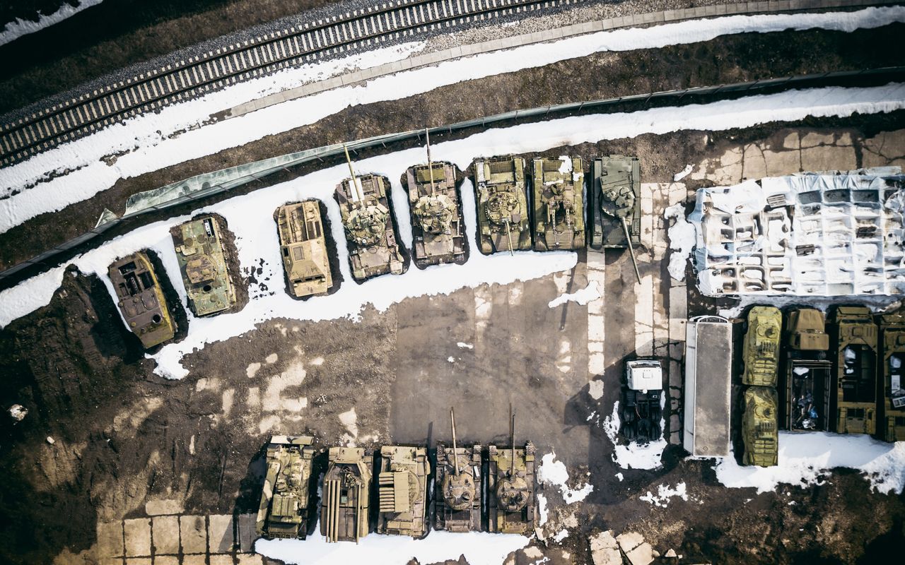 Rosyjskie czołgi - zdjęcie ilustracyjne