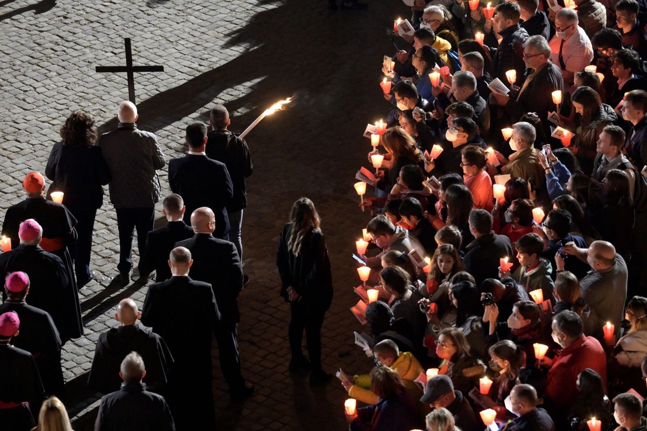 Droga Krzyżowa w Watykanie. Jednoznaczne słowa Rosjanina