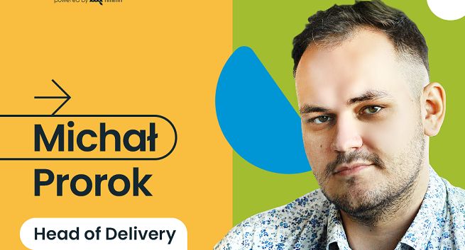 Michał Prorok head of delivery w SalesTube powered by hmmh