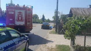 Unin: Kierowca BMW potrącił dwoje dzieci. W akcji śmigłowiec LPR