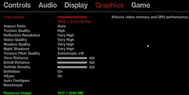 Po HDMI 1.4 bez kombinowania nie udaje się wyciągnąć więcej niż 30 Hz...