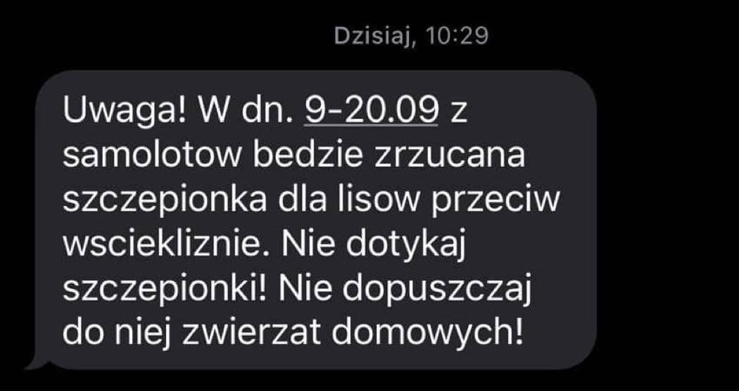 Szczepionki spadną z samolotów