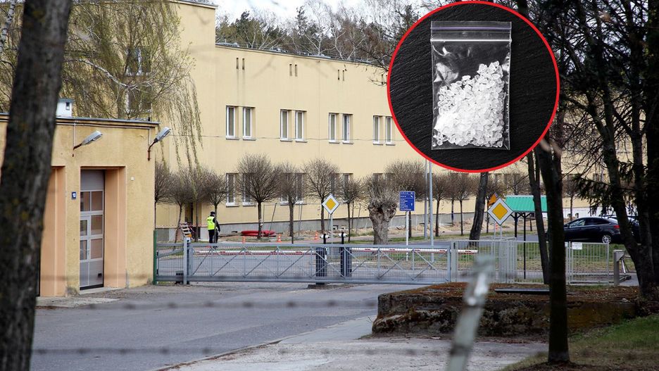 Torebkę z narkotykami znaleziono 8 lutego na terenie Centrum Szkolenia Policji w Legionowie