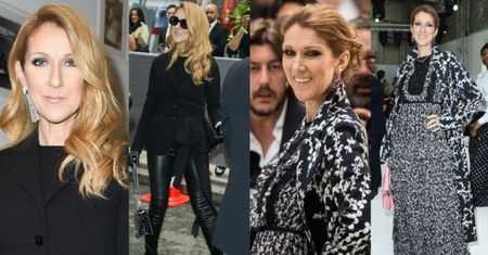 Uśmiechnięta Celine Dion na tygodniu mody w Paryżu (ZDJĘCIA)