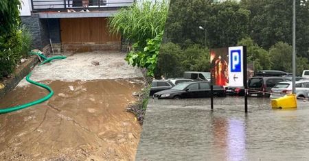 Ulewy suną przez Polskę. Podtopione ulice, zalane posesje