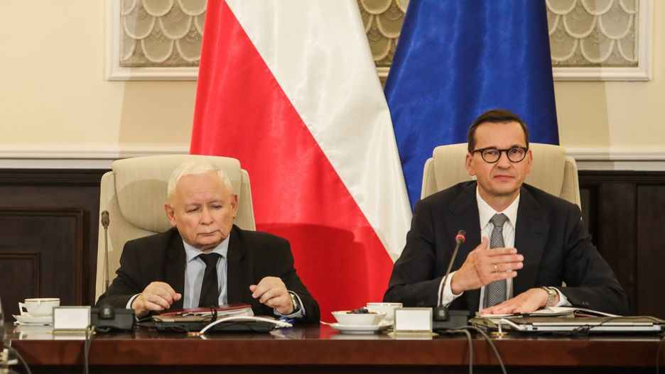 Wysokie notowania PiS