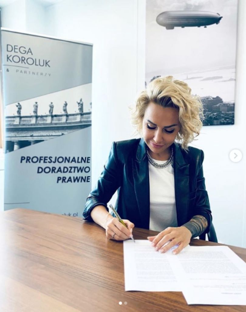 Blanka Lipińska podpisała umowę z amerykańską agentką