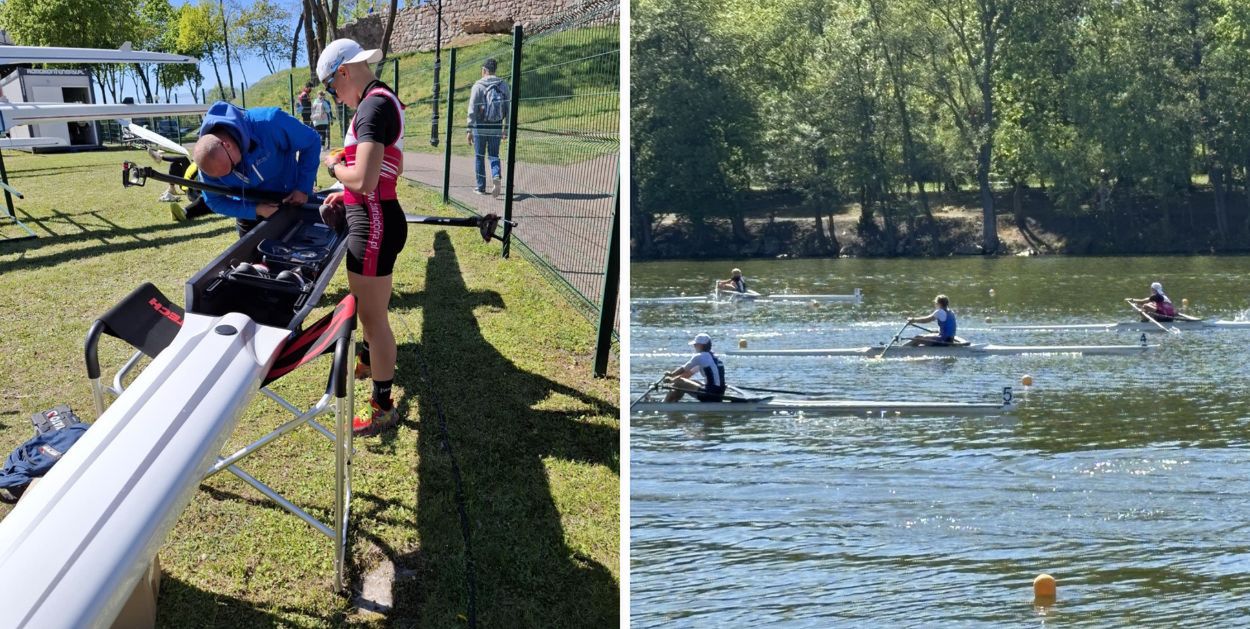 Daria Dolna - udany występ na Centralnych Regatach Otwarcia Sezonu Seniorów i Juniorów - Kruszwica 26-27.05.2025r.