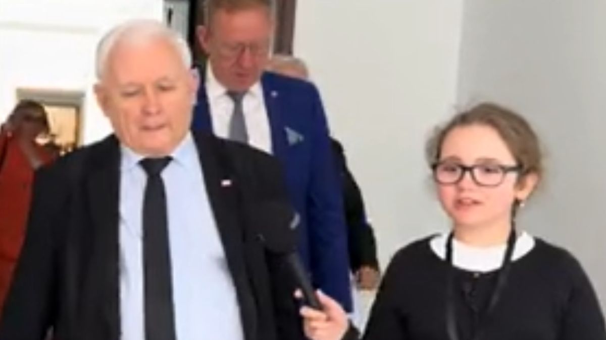 Jarosław Kaczyński w czerwcu porozmawiał z młodziutką dziennikarką