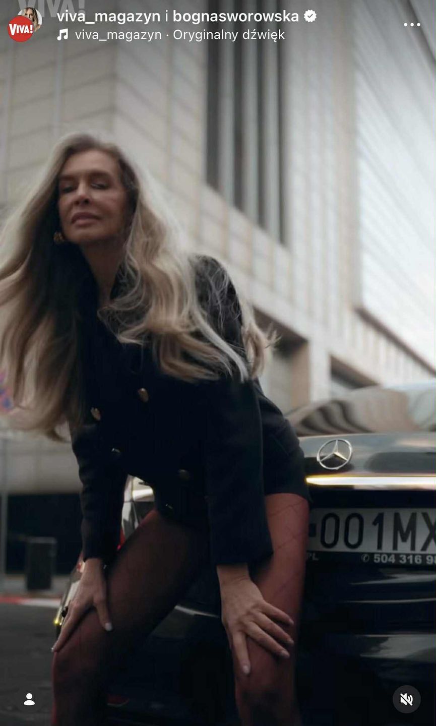 Bogna Sworowska w szykownej stylizacji