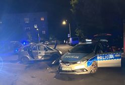 Złapany na gorącym uczynku. Złodziej z łupem wjechał w radiowóz