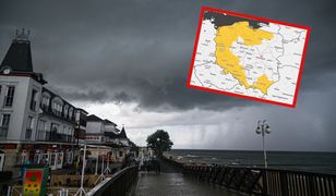 Silny wiatr, ulewy, burze. Alerty w wielu częściach kraju