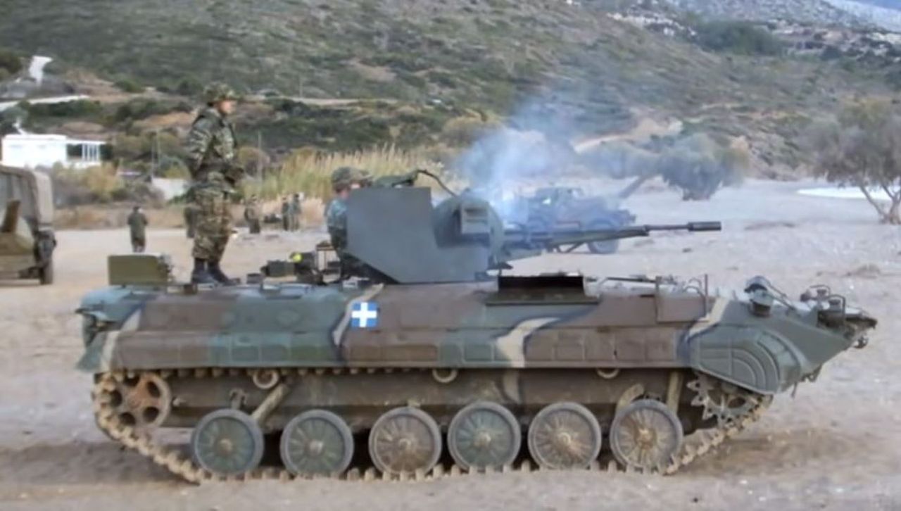 Grecja wyśle Ukrainie bojowe wozy piechoty
