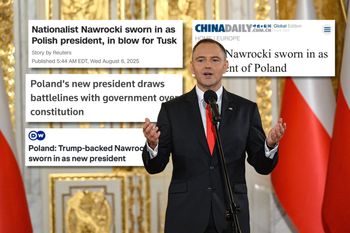Światowe media zauważyły inaugurację Nawrockiego. Oto co napisały