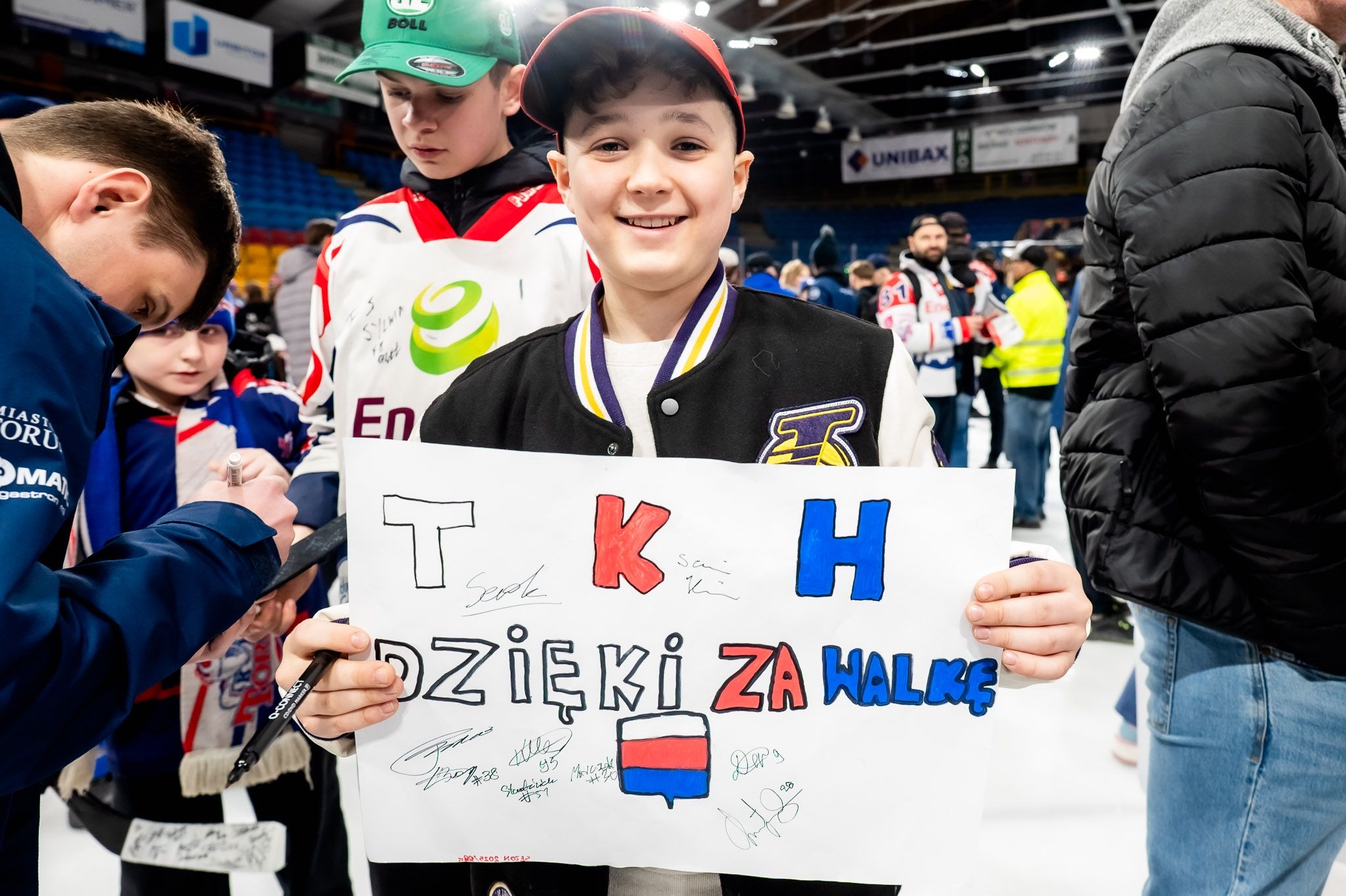 Spotkanie hokeistów z kibicami