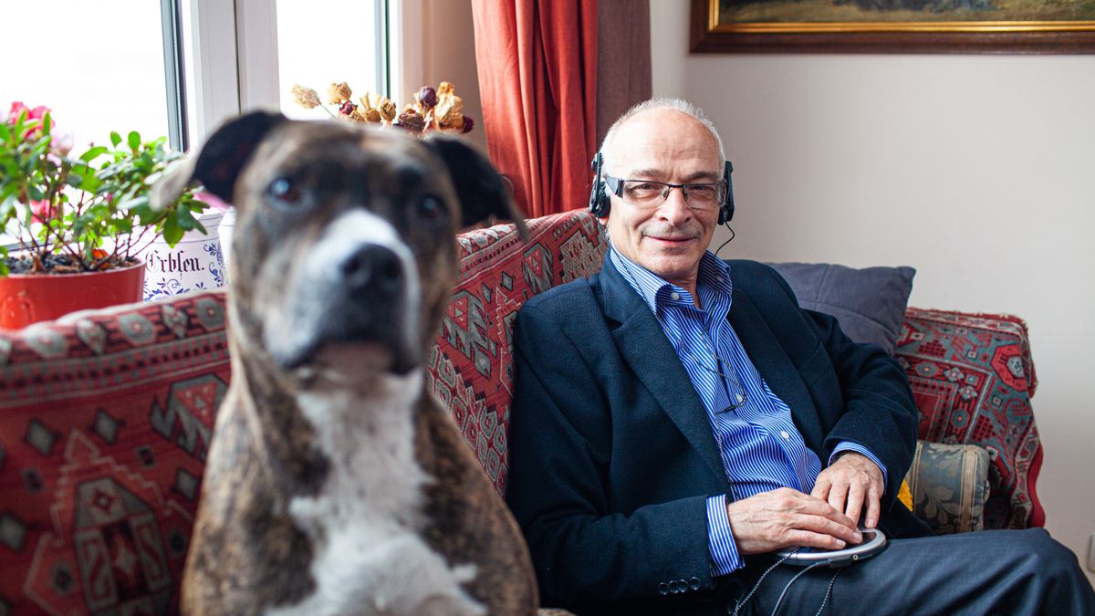 Jan Lityński kochał psy i muzykę rockową.