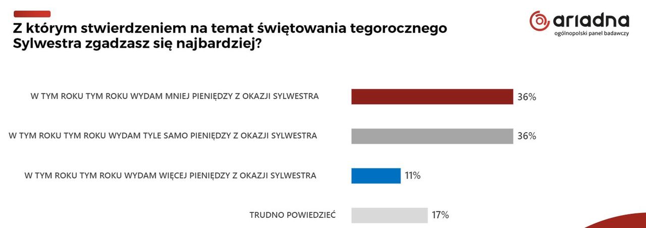 Polacy o tegorocznym Sylwestrze