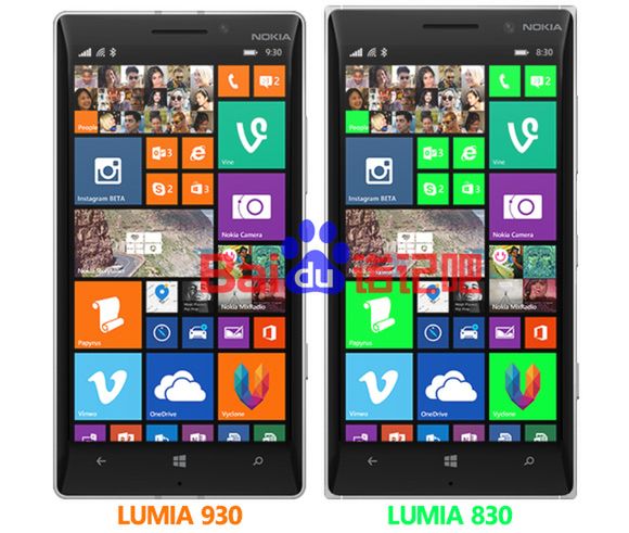 Lumia 930 i Lumia 830
