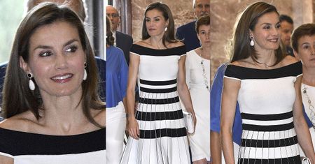 Królowa Letizia w sukience za 7 tysięcy