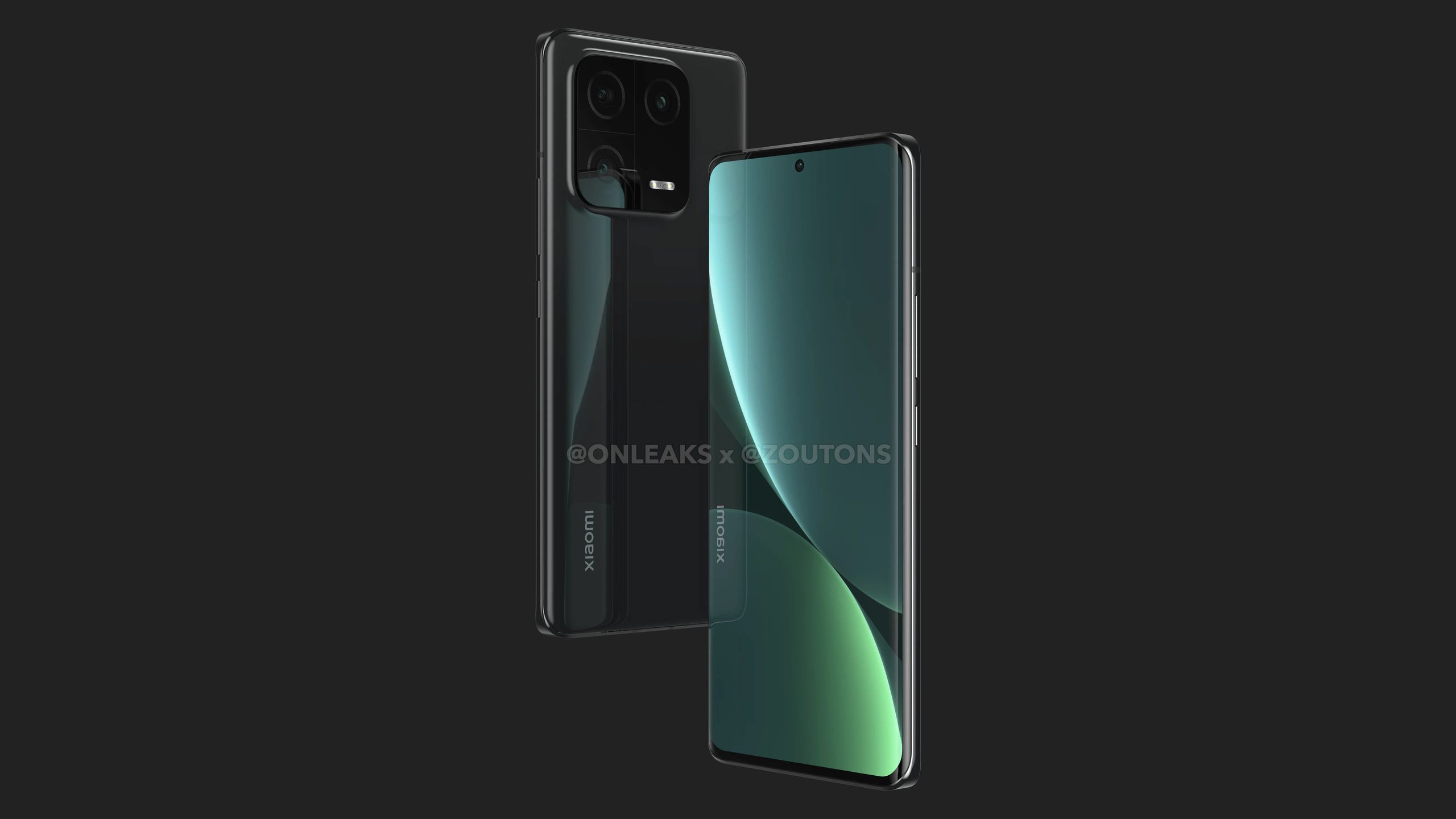 Xiaomi 13 Pro: wizualizacja na podstawie przecieków