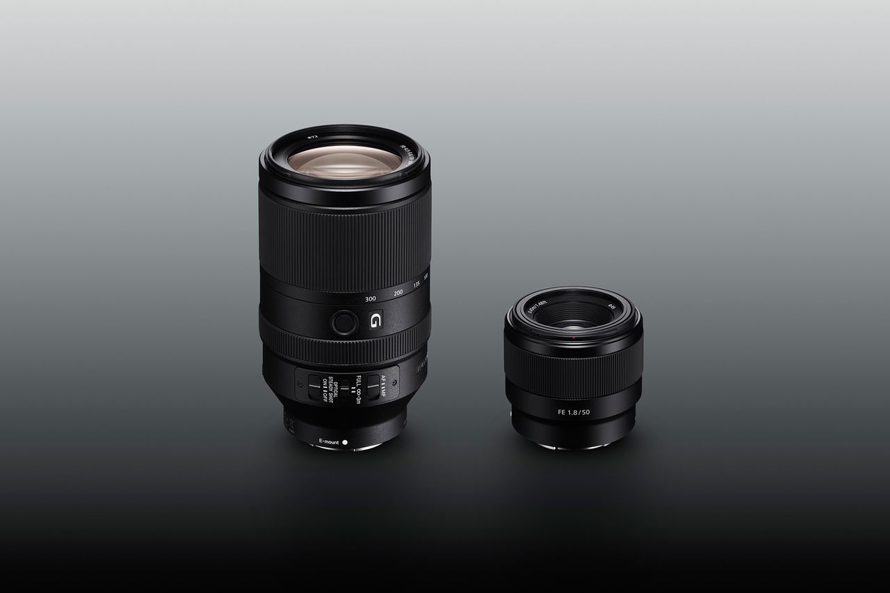 Sony prezentuje nowe obiektywy z linii FE: 70-300 mm f/4.5-5.6 G OSS oraz 50 mm f/1.8