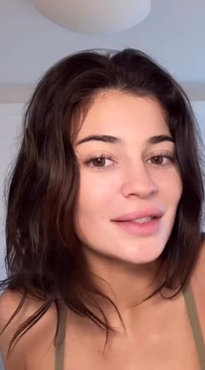 Kylie Jenner without makeup.