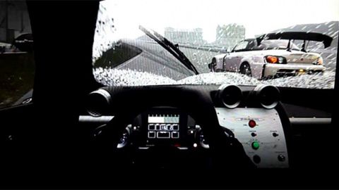 Pagani Zonda na Eiger Nordwand