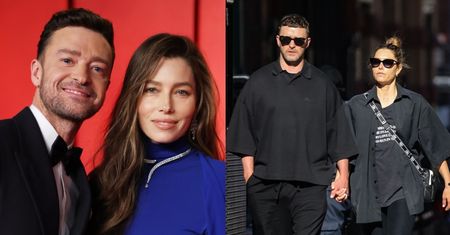 Justin Timberlake i Jessica Biel przechadzają się ZA RĘKĘ po mieście. Po miesiącach plotek o rozstaniu w końcu pokazali się razem (FOTO)