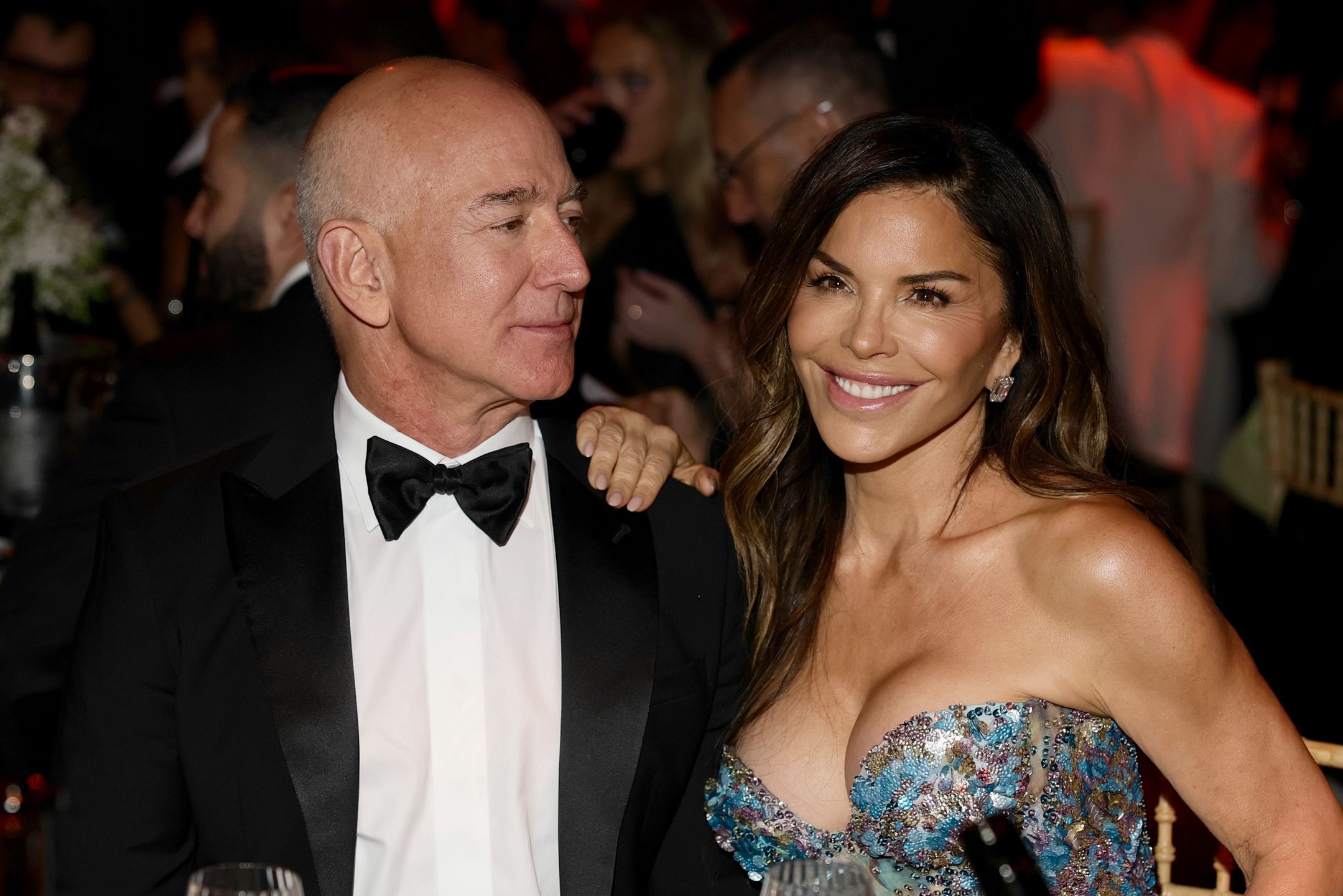 Jeff Bezos i Lauren Sánchez